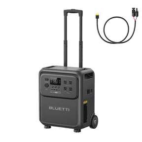 BLUETTI Elite 400 Portable Power Station, 3840Wh LiFePO4 Battery Backup, 2600W AC Output, Solar Rechargeable, Wheeled Design