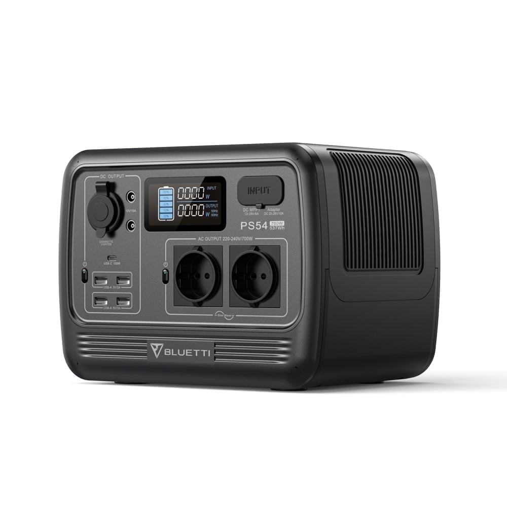 BLUETTI PS54 700W Solar Generator, 537Wh Power Station