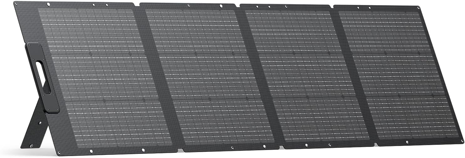BLUETTI PV200 Foldable Solar Panel 200W Power Backup for Outdoor Off-Grid Use
