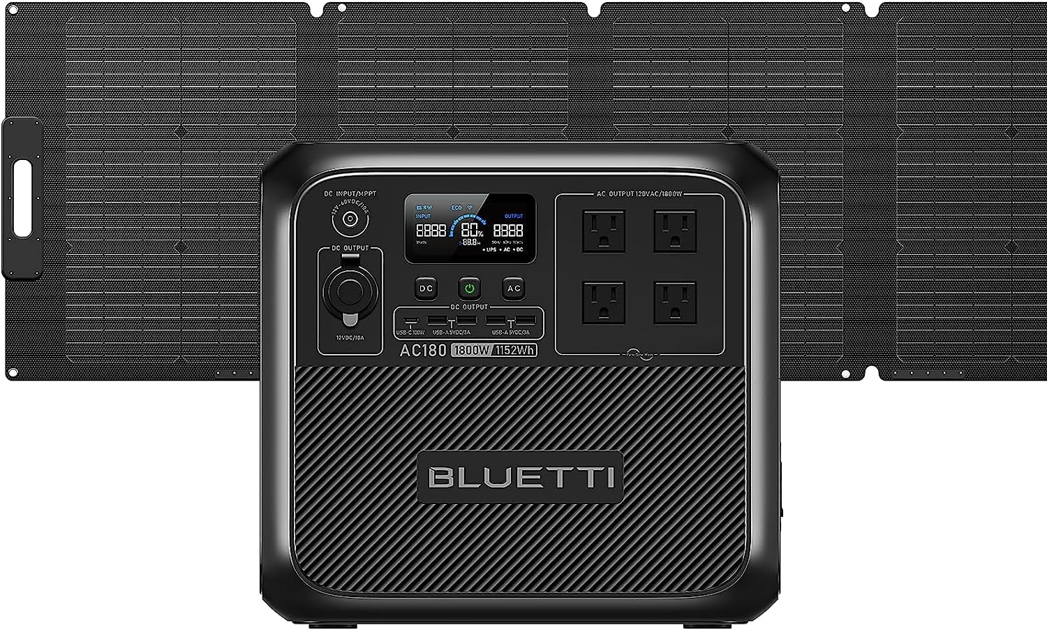 BLUETTI UPS Mode 1800-Watt Portable Power Station in the Portable Power  Stations department at