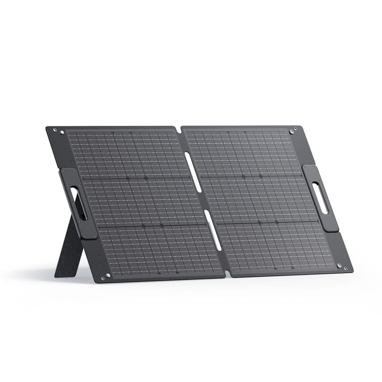 Bluetti Portable Power Station Eb70s With 1pcs 120w Foldable Solar Panel ,LiFePO4 Battery Pack w/ 4 AC Outlets,Solar Generator for Outdoor Camping