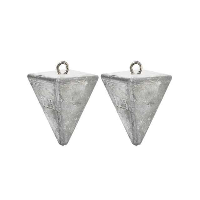 BLUEWING 16oz Fishing Weights Sinker Weights Pyramid Lead Saltwater