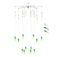 thumbnail image 1 of BLUEWING 36" Fishing Dredge Striper Umbrella Rig with 5mm Foldable Arms, 6" Swim Shad and High-Carbon Steel Hook Saltwater Trolling Teaser for Big Game Fishing,Green, 1 of 7