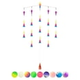 thumbnail image 1 of BLUEWING 36in Upgraded Fishing Spreader Bar Port Canyon with 6in Floating Squids, Trolling Birds, Big Game Trolling Lure and 316 Stainless Steel Rod for Wahoo Tuna Marlin Mahi Mahi, Rainbow, 1 of 9