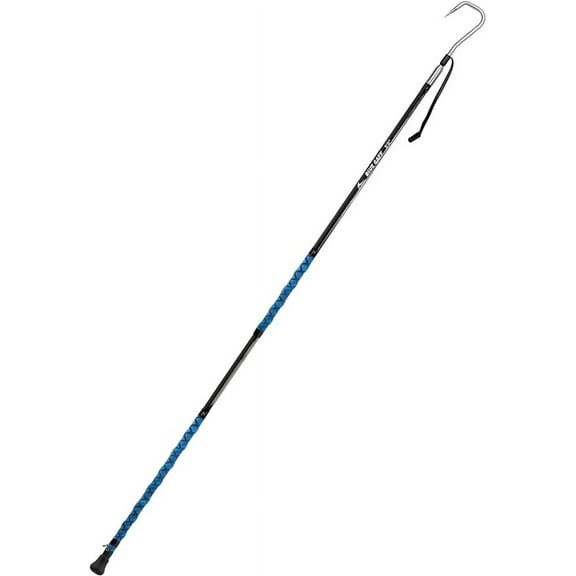 BLUEWING 5ft Fishing Fiberglass Gaff with Stainless Steel Hook Big Game Gaff for Tuna, Shark, Marlin Fishing
