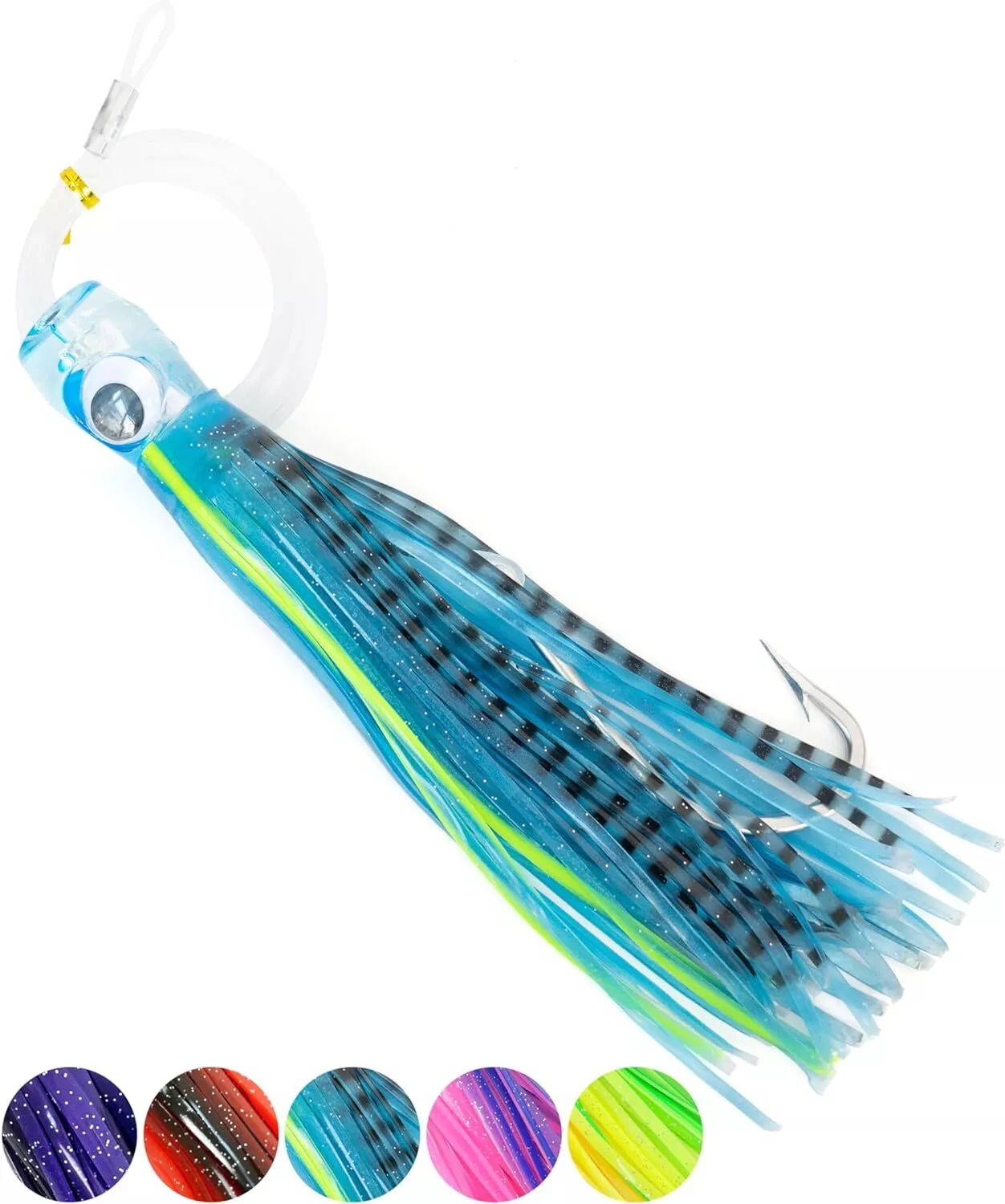 amazon deep sea fishing lures Navicatch Saltwater Fishing Jigs Fishing Spoons for Bluefish, Striped Bass Lures, Spanish Mackerel,Shore Little Tunny, Metal, Jigging, Multi-Color: Silver, Blue, Pink 3pcs. 1.06oz : Sports & Outdoors Deadly Dick Long Resin Hair Swimbait – Saltwater