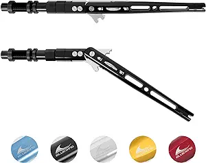 BLUEWING Adjustable Bent Rod Butt Heavy Duty Aluminum Alloy Rod Butt ...