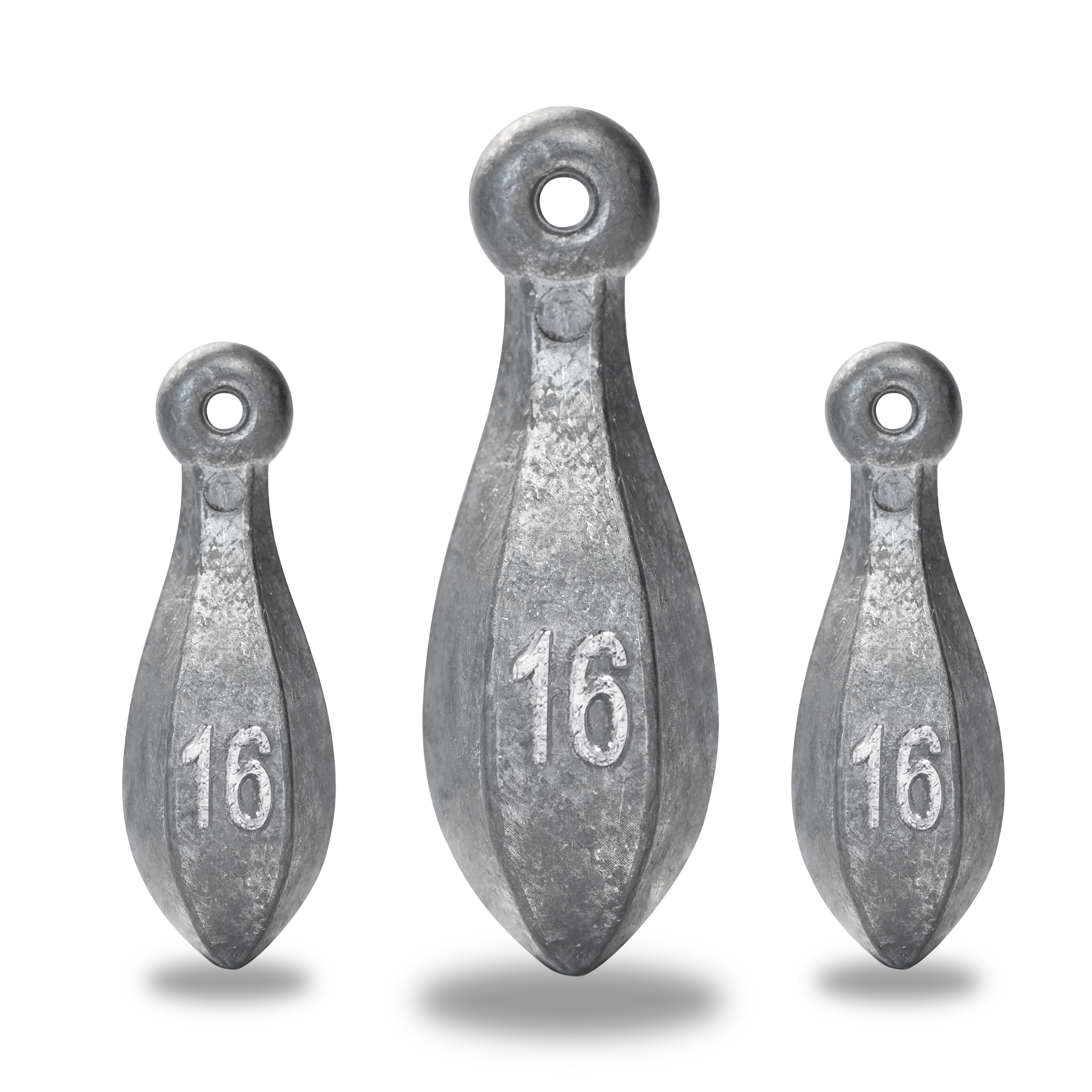 Toasis Piombi Da Pesca In Ottone A Forma Di Proiettile - Set 30 Pezzi Assortiti 1,8g Per Texas Rig E Carolina Rig