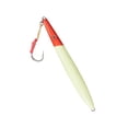 thumbnail image 1 of BLUEWING Big Game Jig Glow 1pc Vertical Jigging Lure Saltwater Fishing Lures Sinking Fishing Jig with Stainless Steel Hook for Tuna, Amberjack, Snapper, 600g, 1 of 7