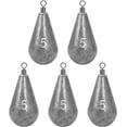thumbnail image 1 of BLUEWING Casting Swivel Bell Sinkers Fishing Weights Sinkers Dipsey Sinker with Brass Swivel 5oz Lead Weights Saltwater Fishing Sinkers 5pcs, 1 of 9