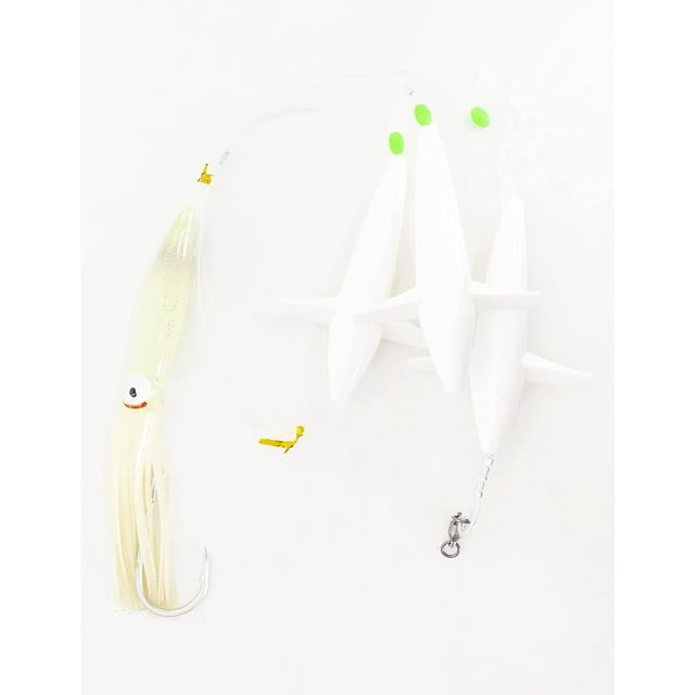 BLUEWING Fishing Daisy Chain Big Game Daisy Bird Bulb Squid Trolling Bird Tuna Lures Fishing