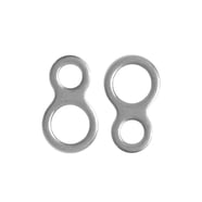 Uxcell 1.2mm x 9mm Fishing Split Rings, 50 Pack 304 Stainless Steel ...
