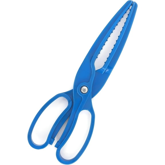 BLUEWING Fishing Grapper 1pc Fish Control Tool Lightweight Fish Clamp Control Anti Slip Serrated Clamp, Blue