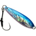 thumbnail image 1 of BLUEWING Fishing Lures Saltwater Fishing Lures Vertical Jigs for Saltwater Fish, Slow Fall Pitch Fishing Lures with Hook, 250g Blue/Pink, 1 of 7