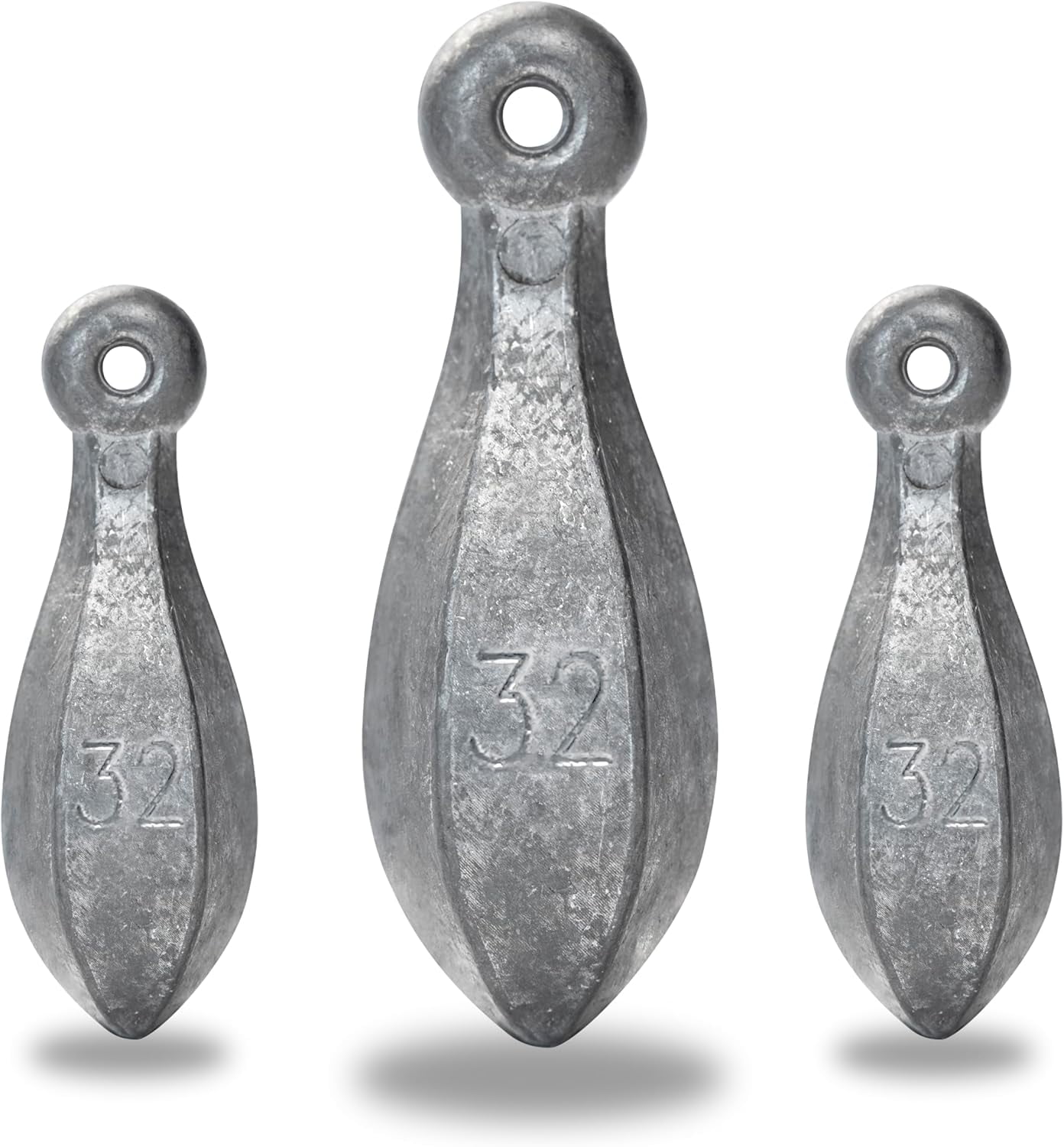 Fish Weights Fishing Weight Sinkers Kit, Triangle Bullet Lead