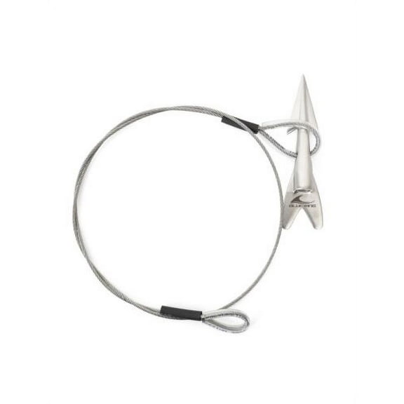 BLUEWING Harpoon Rigged Dart Head 1pc Stainless Steel Harpoon Dart with Steel Wire for Saltwater Fishing