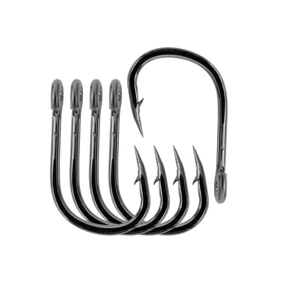 BLUEWING Live Bait Hooks 20pcs Ultra Sharp & Durable Fishing Hooks for Saltwater & Freshwater, Size 6/0