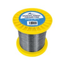 BLUEWING Monofilament Fishing Line 3000YD Invisible Thin Diameter Fishing String Mono Fishing Line, Dia.0.6mm*3000YD*50LB, Gray