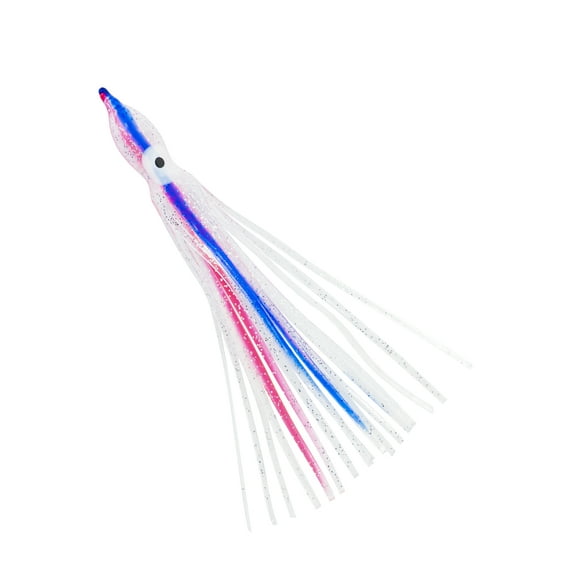 BLUEWING Trolling Squid Skirt 1pc Octopus Squid Skirts Squid Lure for Freshwater and Saltwater Fishing, Size 8in