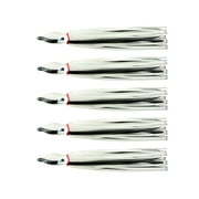 BLUEWING Trolling Squid Skirt 5pcs Octopus Squid Skirts Squid Lure for Freshwater and Saltwater Fishing, Size 2in