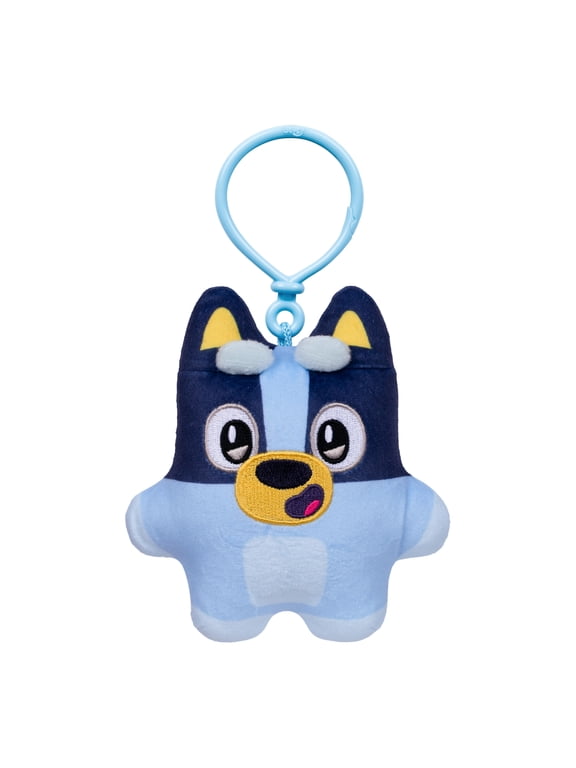 Biscuits Plush Collectibles with Backpack Clip, Styles Vary 8 Bluey Plush Characters to Collect & Clip On, Ages 3+