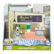 Bluey Juice Bar Playset, Includes Bluey Figure, Help Bluey Mix Delicious Juices And Smoothies In The Blender, Ages 3+