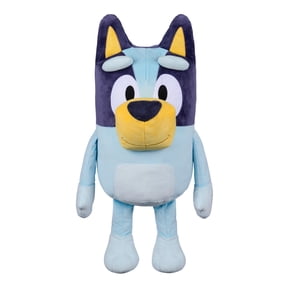 Jumbo Mega-sized Plush Bluey 27.5" Tall, Super-Soft and Super-Sized Plush Toy Made With Deluxe Fabrics , Ages 3+