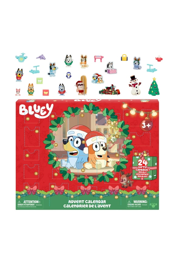 's Advent Calendar, Find 4 Mini Figures, 12 Other Accessories, and More Behind 24 Windows, Ages 3+