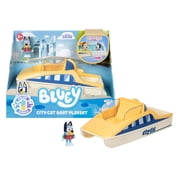 Bluey CityCat Playset with Extendable Pool, Includes Exclusive Bluey Figure With Color-Change Rashie, Ages 3+