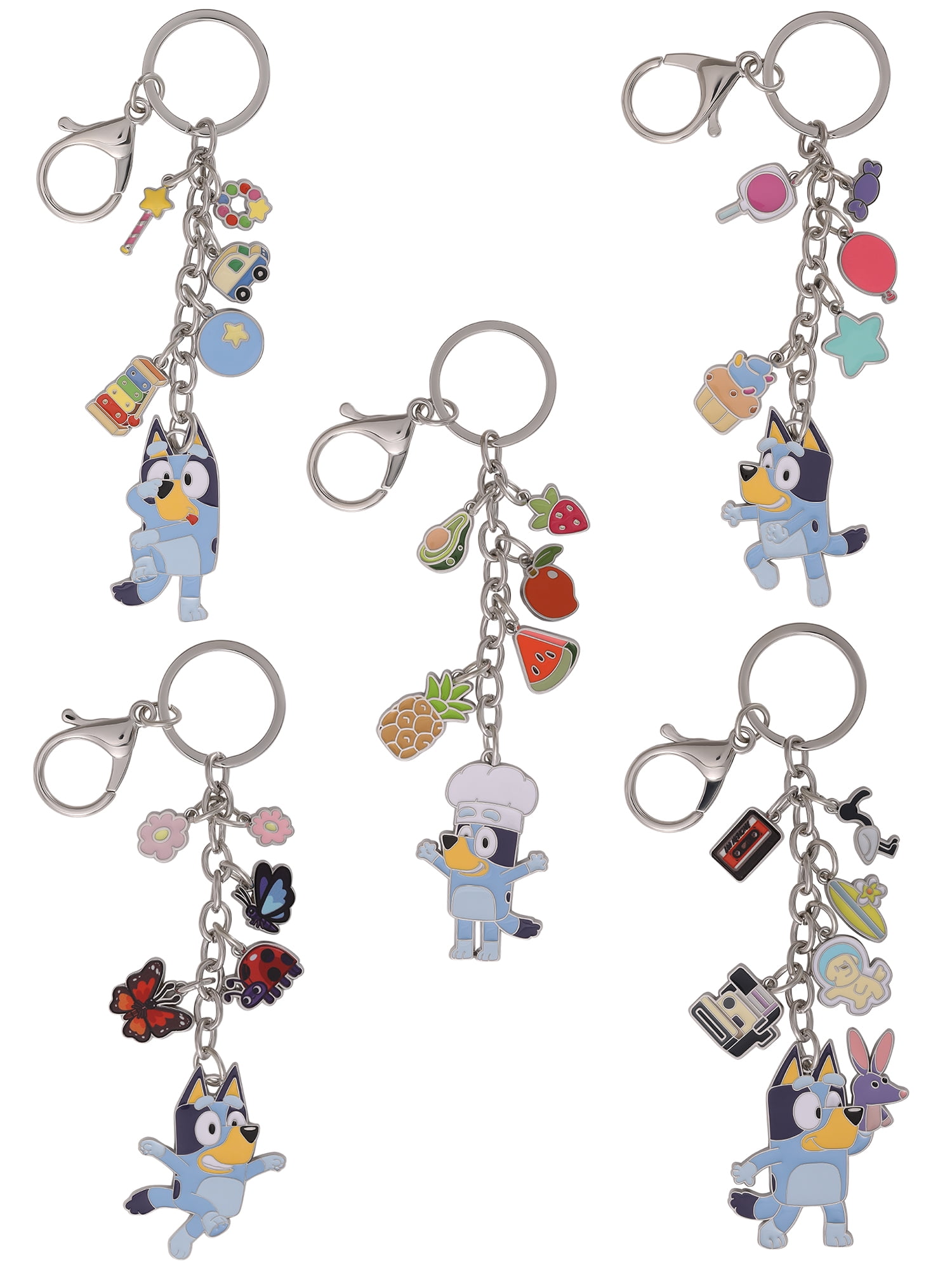 Bluey Mystery Keychain Blind Bag Surprise Collectible for Backpacks and ...