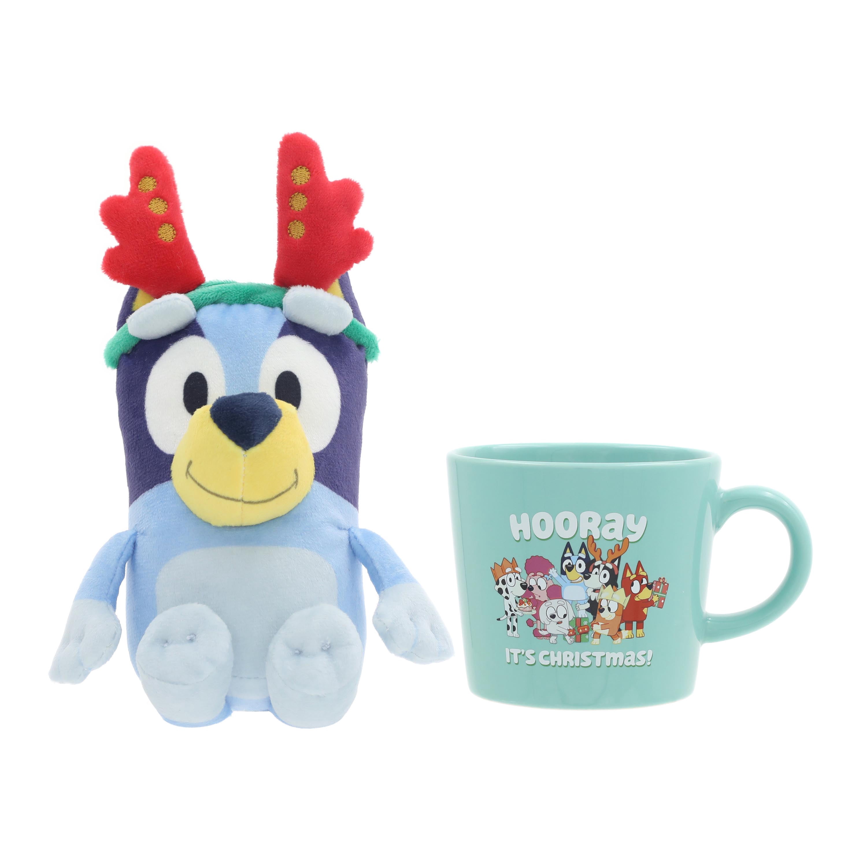 BLUEY PLUSH IN MUG