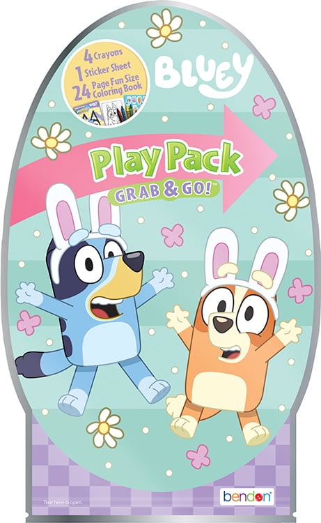 BLUEY SHAPE PLAY PK