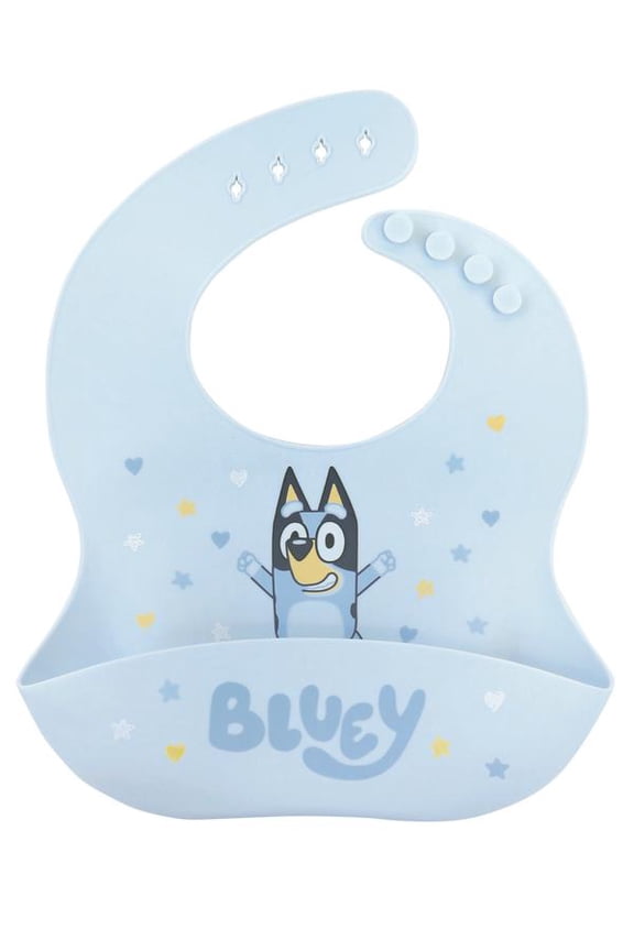 BLUEY SILICONE BIB