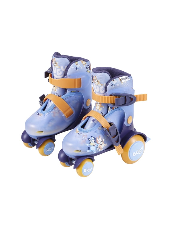 Licensed Kids Unisex Training Roller Skates for Boys and Girls with Adjustable Sizing, Size 9-12