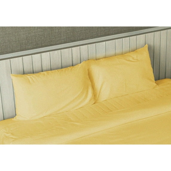 BLUFF CITY BEDDING Deep Pocket 1800 Count Luxury Series 4-piece Bed Sheet Set Gold King