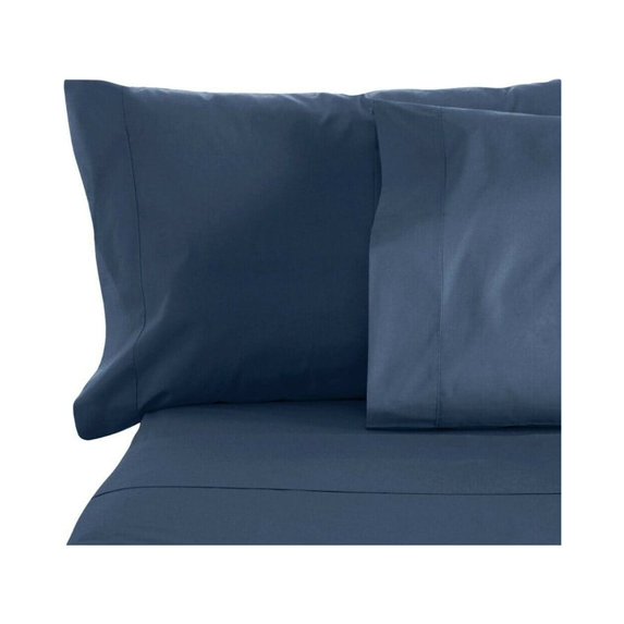 BLUFF CITY BEDDING Microfiber Deep Pocket 6-piece Sheet Set Navy California King