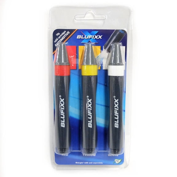 BLUFIXX Refill Cartridges Multicolor Red, Yellow and White
