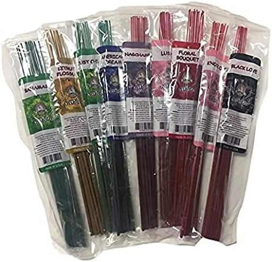 BLUNTLIFE Jumbo Incense Display (24 Assorted) 19" Incense Sticks