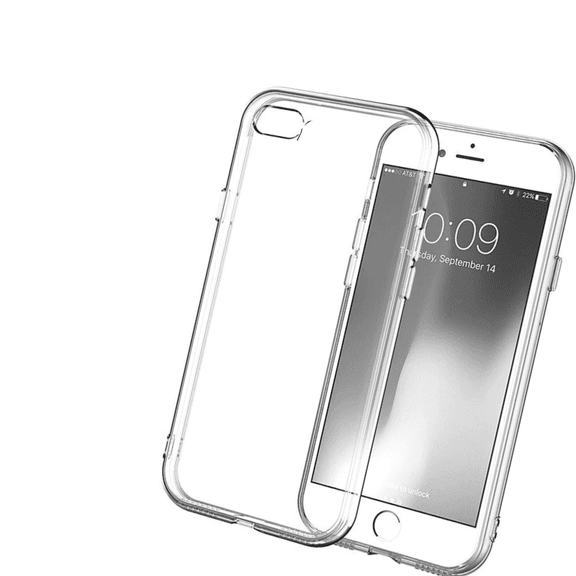 BLUUMTEK Clear Cover for iPhone 8 Plus / 7 Plus Case, Phone Case for Apple iPhone 8 Plus / 7 Plus