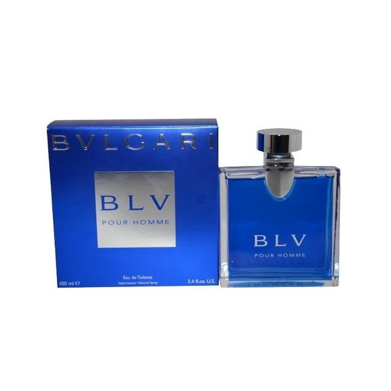 Bvlgari, Blv by Bvlgari for Men, 3.4 oz, Blue, EDT Spray - Walmart.com
