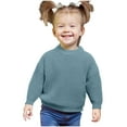 thumbnail image 1 of BLVB Baby Girl Boy Knit Sweater Blouse Pullover Sweatshirt Warm Crewneck Long Sleeve Tops for Newborn Infant Toddler, 1 of 6