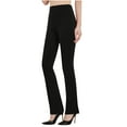 thumbnail image 1 of BLVB Bootcut Yoga Pants for Women High Waist Dress Pants Flare Leggings Stretchy Workout Pant for Casual Work Office, 1 of 5