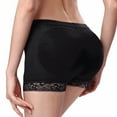 thumbnail image 1 of BLVB Boy Shorts Panties for Women Seamless Underwear Lace High Waisted Soft Stretch Breathable Briefs, 1 of 1