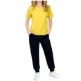 thumbnail image 1 of BLVB Boys Girls 2 Piece Outfits Fashion Clothes Short Sleeve Crewneck Tshirts Tops and Jogger Pants Kids Tracksuit Sweatsuits Set 3-13 Years, 1 of 6