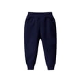 thumbnail image 1 of BLVB Boys Girls Fleece Lined Sweatpants Winter Warm Soft Cotton Elastic Waist Unisex Kids Jogger Pants with Pockets 1-11 Years, 1 of 4