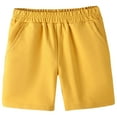 thumbnail image 1 of BLVB Boys Girls Pull on Jogger Shorts Kids Casual Cotton Sweat Lounge Shorts with Pockets Toddler Summer Clothes, 1 of 5