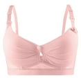 thumbnail image 1 of BLVB Bralettes for Women with Support Soft Everyday Bras Full Coverage Cutout Comfort Lounge Sleep Bras Red, 1 of 7