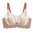 thumbnail image 1 of BLVB Bras for Women No Underwire Seamless Comfort Bras Wireless Soft Support Full Coverage Everyday Sleep Bra Brown, 1 of 2
