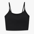 thumbnail image 1 of BLVB Cami Sports Bra Tank Tops for Women Spaghetti Straps Workout Yoga Athletic Exercise Crop Tops, 1 of 7