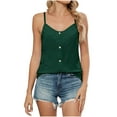 thumbnail image 1 of BLVB Camisole Tops for Women Button up Shirts Summer Casual Sleeveless Spaghetti Straps Tunics Loose Tank Tops, 1 of 3